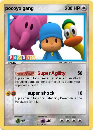 Pokemon pocoyo gang