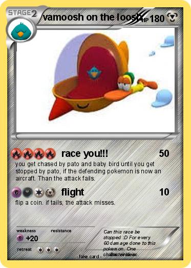 Pokemon vamoosh on the loosh