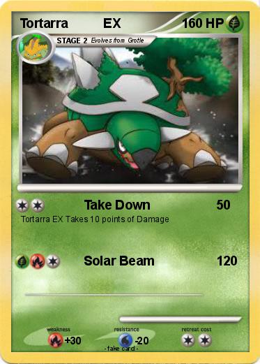 Pokemon Tortarra          EX