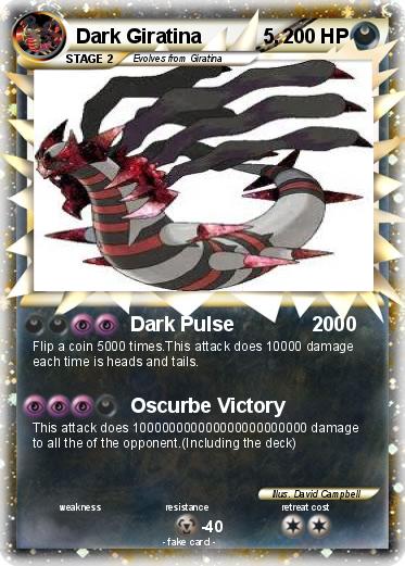 Pokemon Dark Giratina           5,