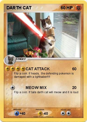 Pokemon DARTH CAT