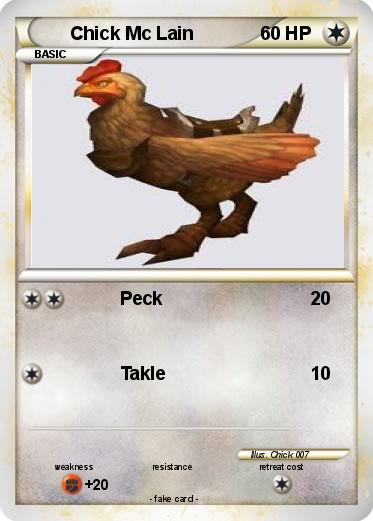 Pokemon Chick Mc Lain