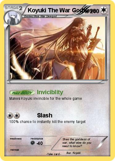 Pokemon Koyuki The War Goddess