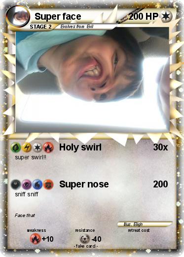 Pokemon Super face