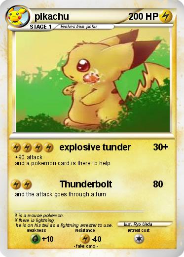 Pokemon pikachu