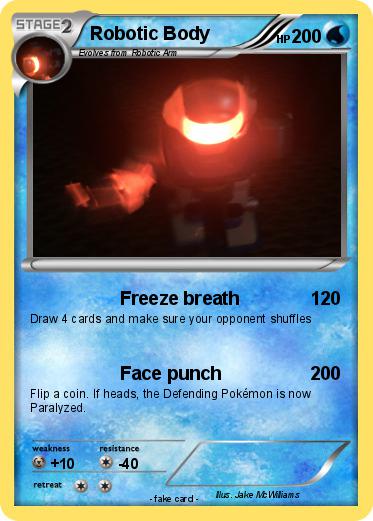 Pokemon Robotic Body