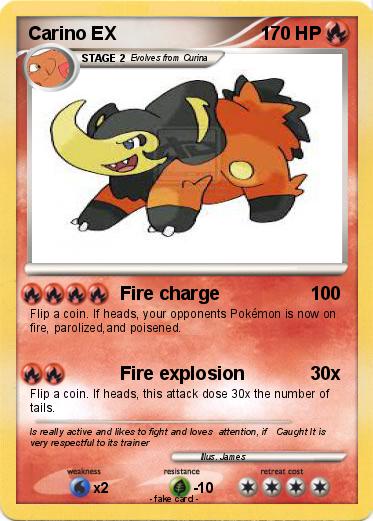Pokemon Carino EX