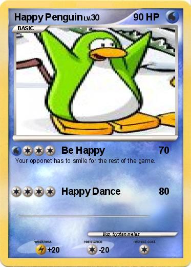 Pokemon Happy Penguin