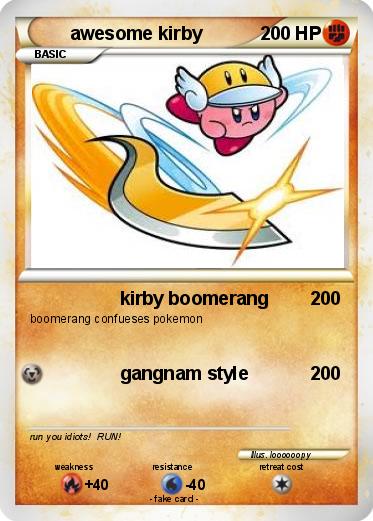 Pokemon awesome kirby