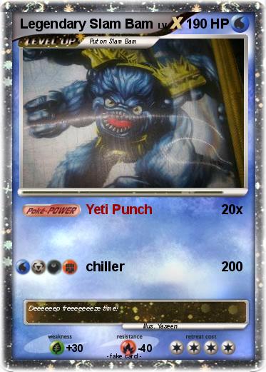 Pokemon Legendary Slam Bam