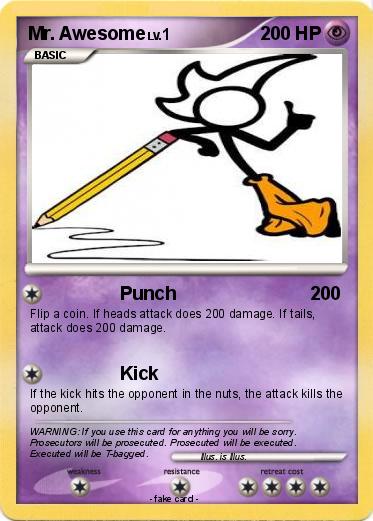 Pokemon Mr. Awesome