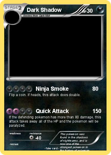 Pokemon Dark Shadow