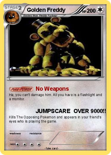 Pokemon Golden Freddy