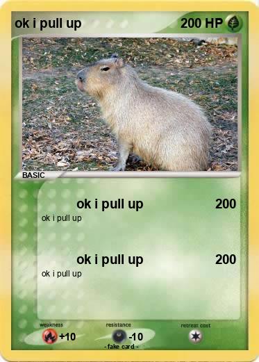 Pokemon ok i pull up
