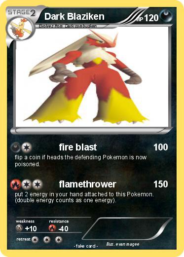 Pokemon Dark Blaziken