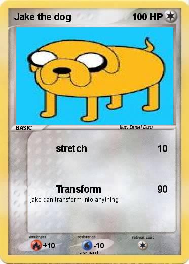 Pokemon Jake the dog