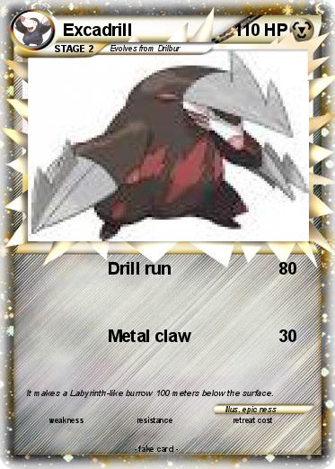Pokemon Excadrill