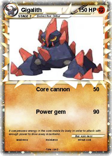 Pokemon Gigalith
