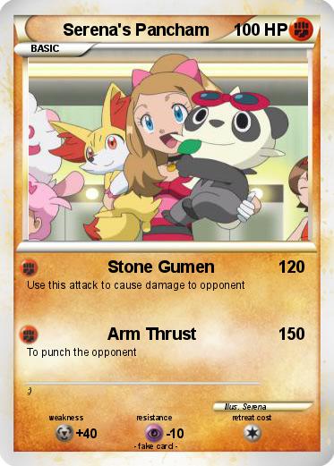 Pokemon Serena's Pancham