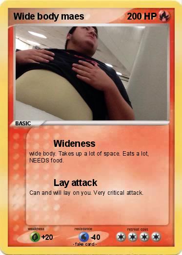 Pokemon Wide body maes