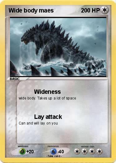 Pokemon Wide body maes