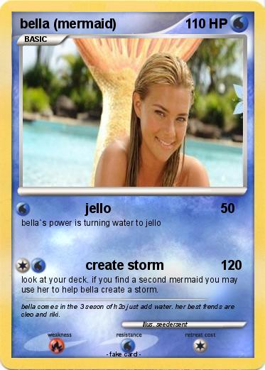 Pokemon bella (mermaid)