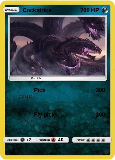 Pokemon Cockatrice