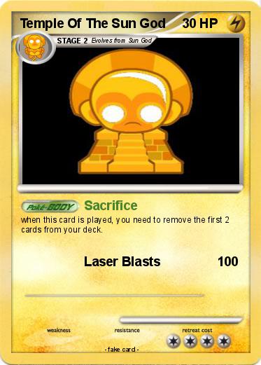 Pokemon Temple Of The Sun God