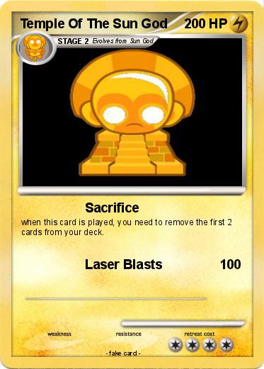 Pokemon Temple Of The Sun God
