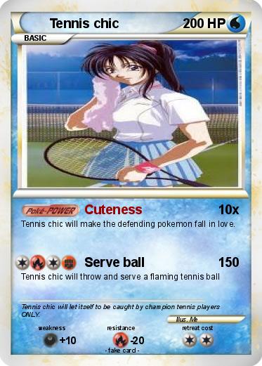 Pokemon Tennis chic
