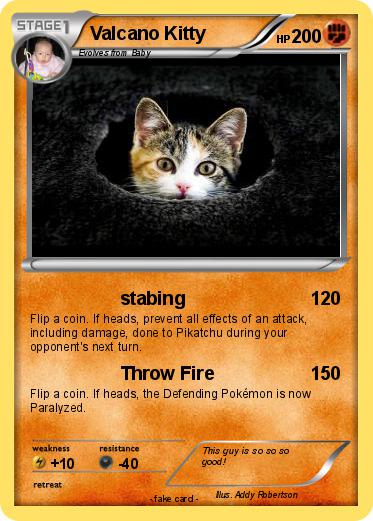 Pokemon Valcano Kitty