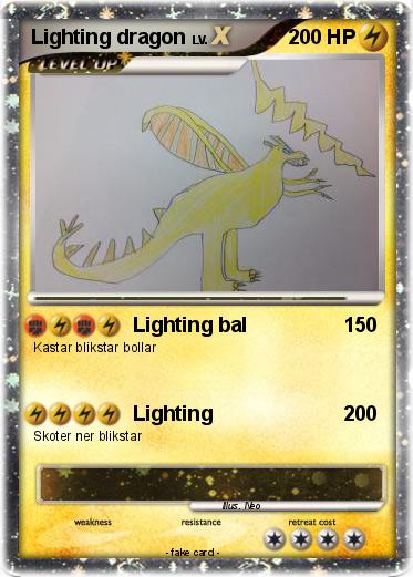Pokemon Lighting dragon