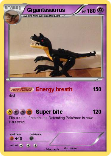Pokemon Gigantasaurus