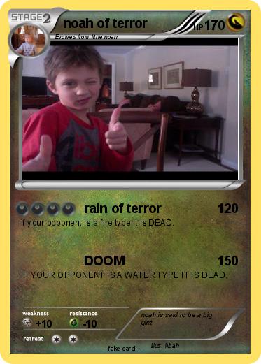 Pokemon noah of terror