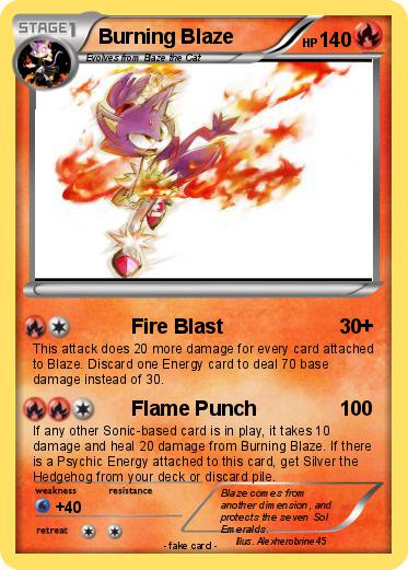 Pokemon Burning Blaze