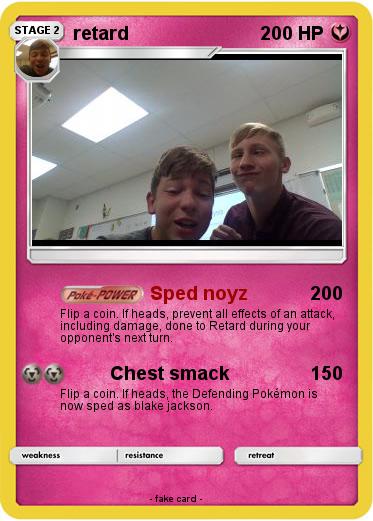 Pokemon retard