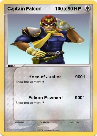 Pokemon Captain Falcon          100 x 