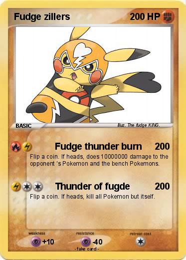 Pokemon Fudge zillers