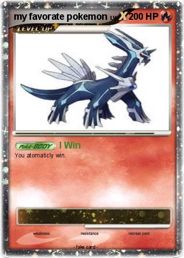 Pokemon my favorate pokemon