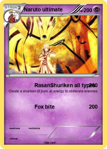 Pokemon Naruto ultimate