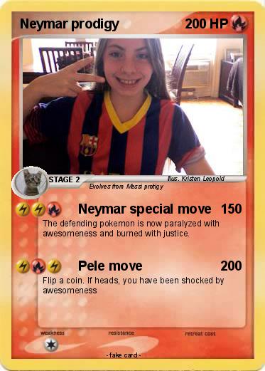 Pokemon Neymar prodigy