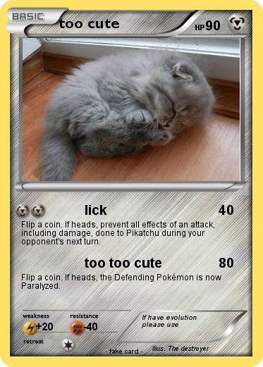 Pokemon too cute