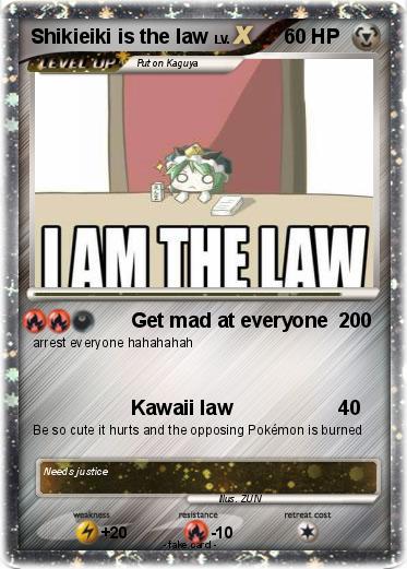 Pokemon Shikieiki is the law