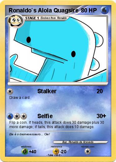 Pokemon Ronaldo`s Alola Quagsire
