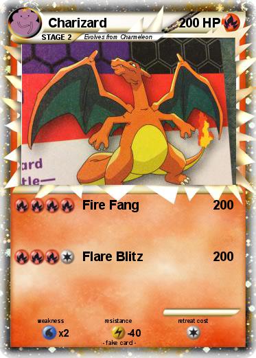 Pokemon Charizard