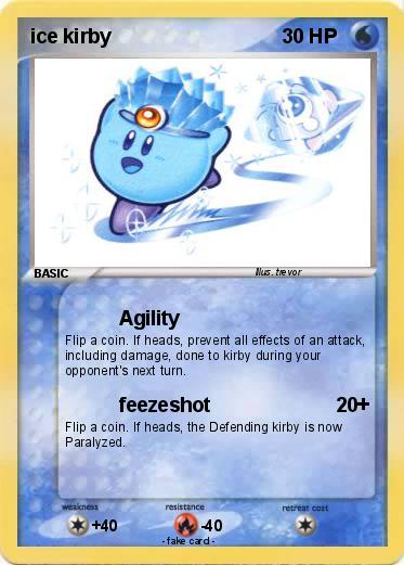 Pokemon ice kirby