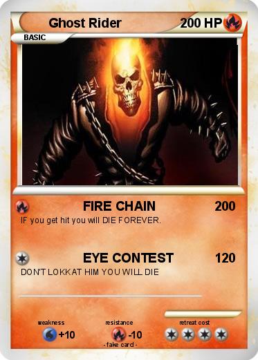 Pokemon Ghost Rider