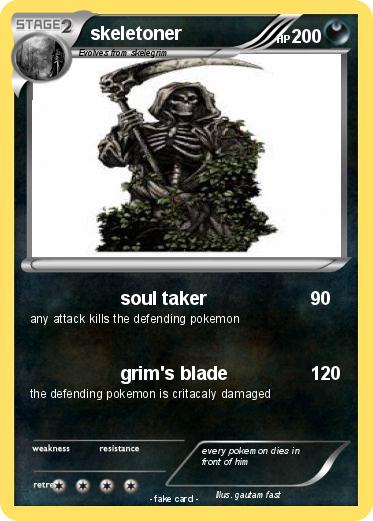 Pokemon skeletoner