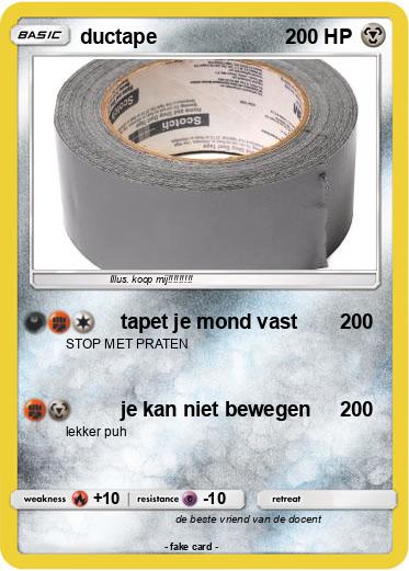 Pokemon ductape