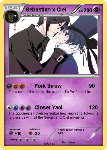 Pokemon Sebastian x Ciel